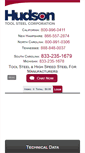 Mobile Screenshot of hudsontoolsteel.com